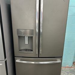GE Slate Counter Depth French Door Refrigerator 