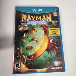 Rayman Legends Nintendo Wii U Complete CIB Video Game