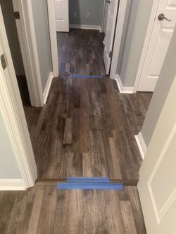 Installation of Cheaper Laminate and Vinyl