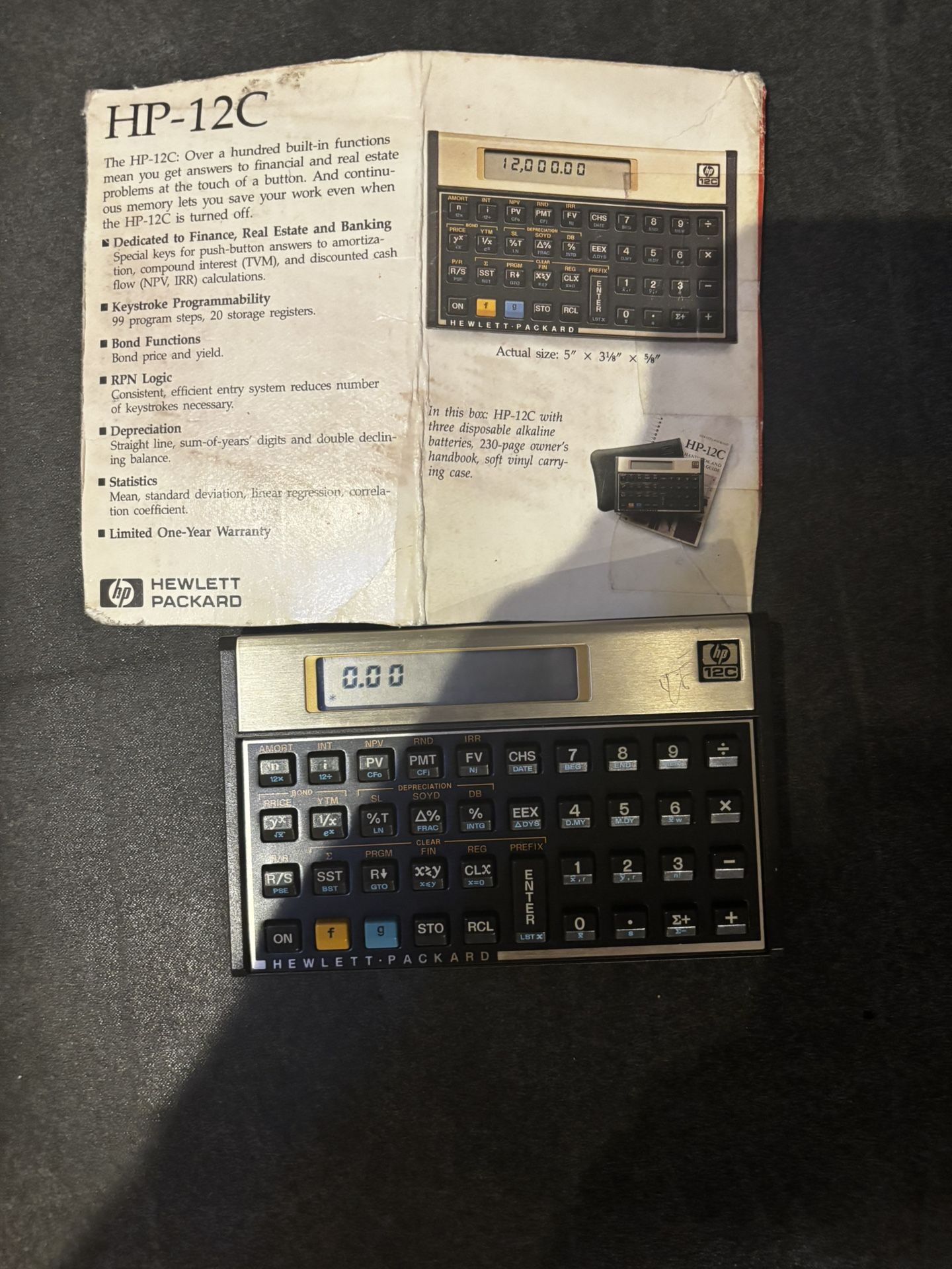 Vintage Calculator