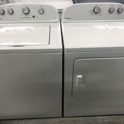 Matching Whirlpool Washer Dryer Set 