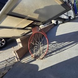 Portable Basketball Hoop. 