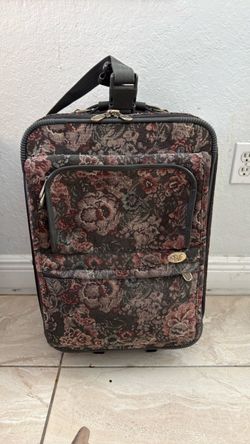 Gloria Vanderbilt carryon -On Luggage