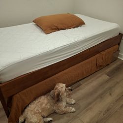 Twin Bed  From Crate & Barrel