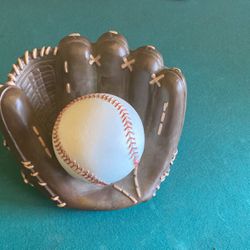 Decor Baseball Gloves with Ball