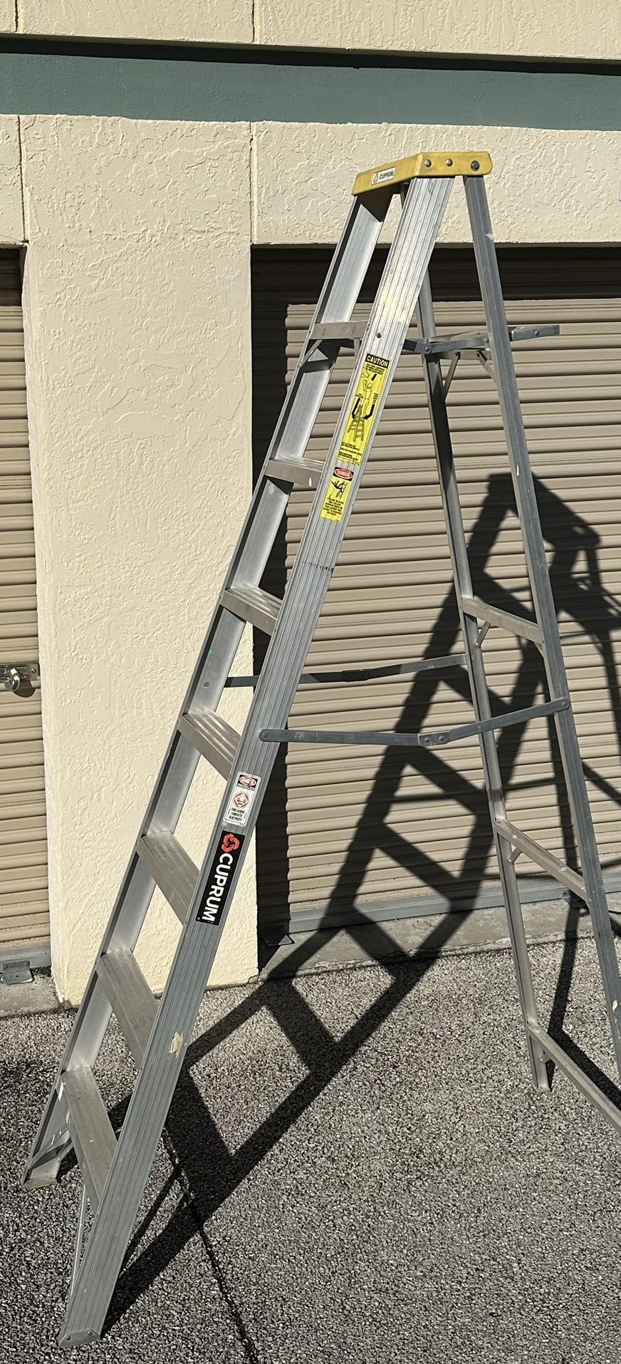 8 Foot Aluminum Cuprum (Louisville) Ladder