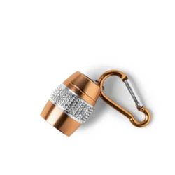 Gold & Silver Blingy Flashlight Keychains