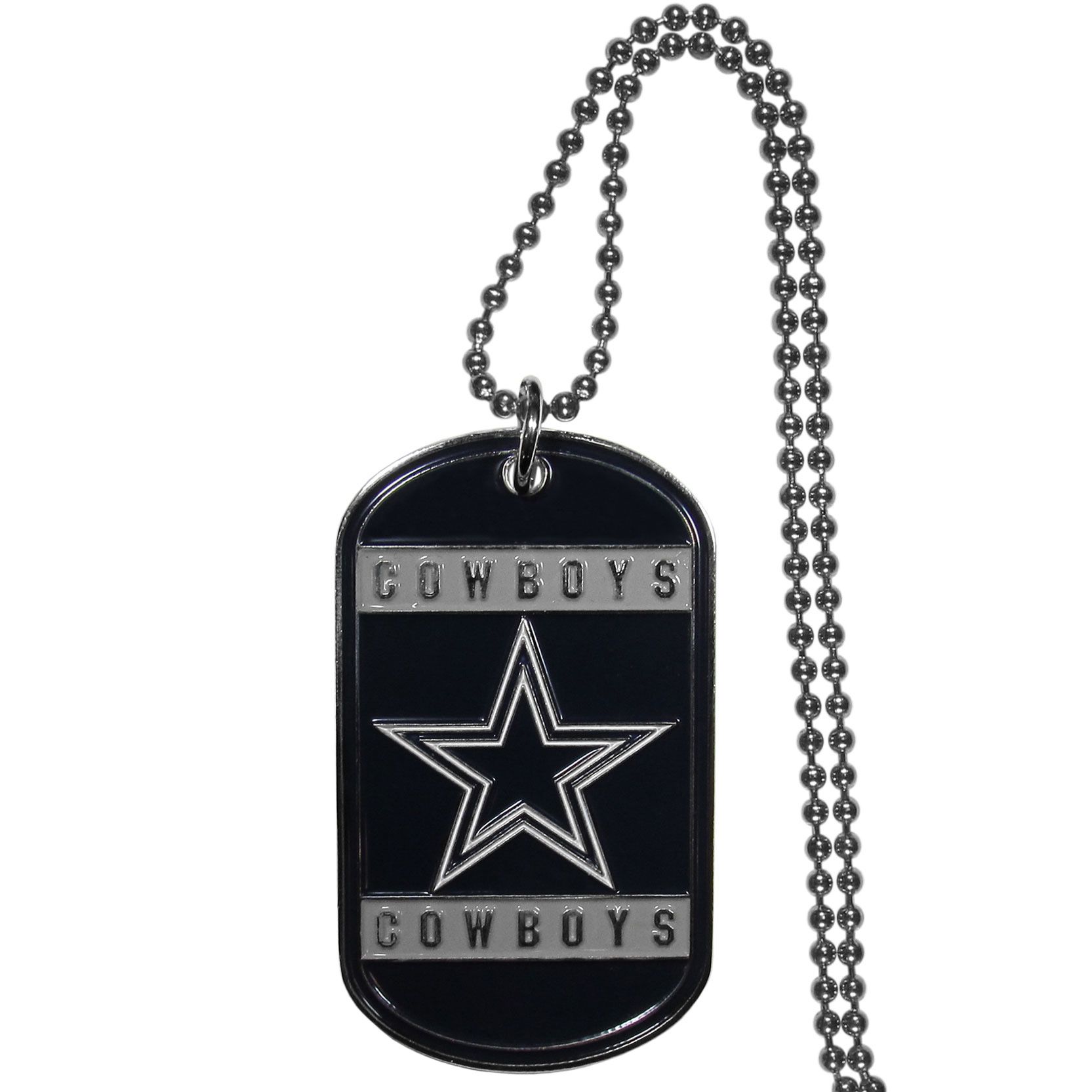 Dallas Cowboys Dog Tag Necklace