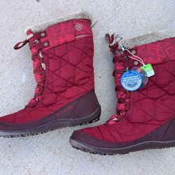 Columbia Minx Mid II Omni-Heat Boots Size 9