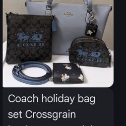 Coach Holiday Bag Set
