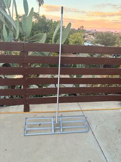 BRAND NEW - 36" x 10" Heavy-Duty Lawn Leveling Rake