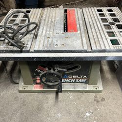 Delta 10” Portable Table Saw