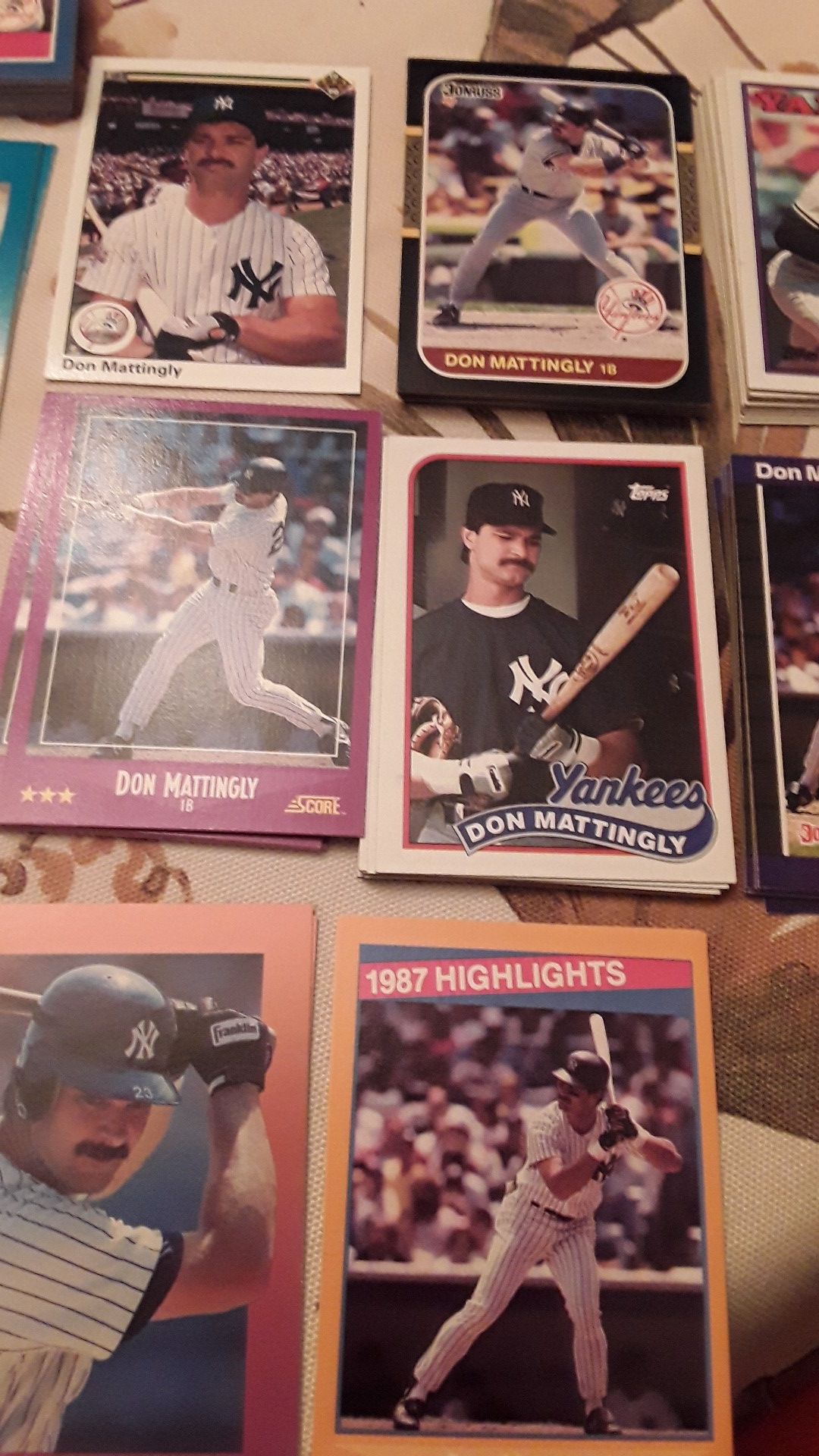 Don Mattingly Baseball Card Kit for Sale in Davie, FL - OfferUp