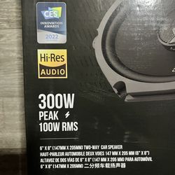 JBL 300w car speakers- 6x8
