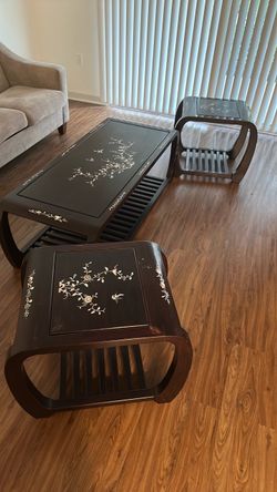 Tea table set