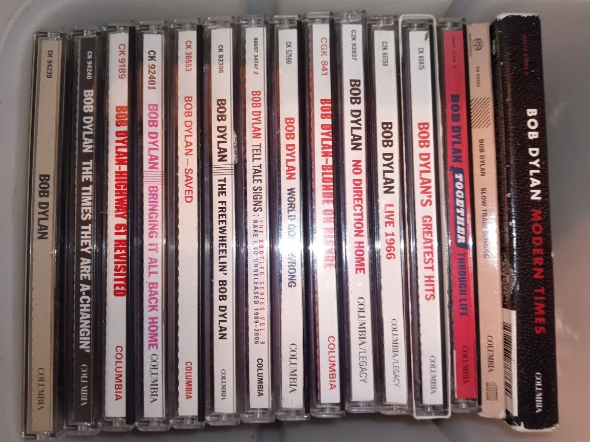 BOB DYLAN#15-compact disc collection&3=dual discs + bonus d.v.d.