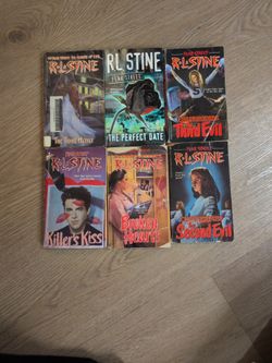 Six Fear Street Novels Cheerleaders Super Chillers