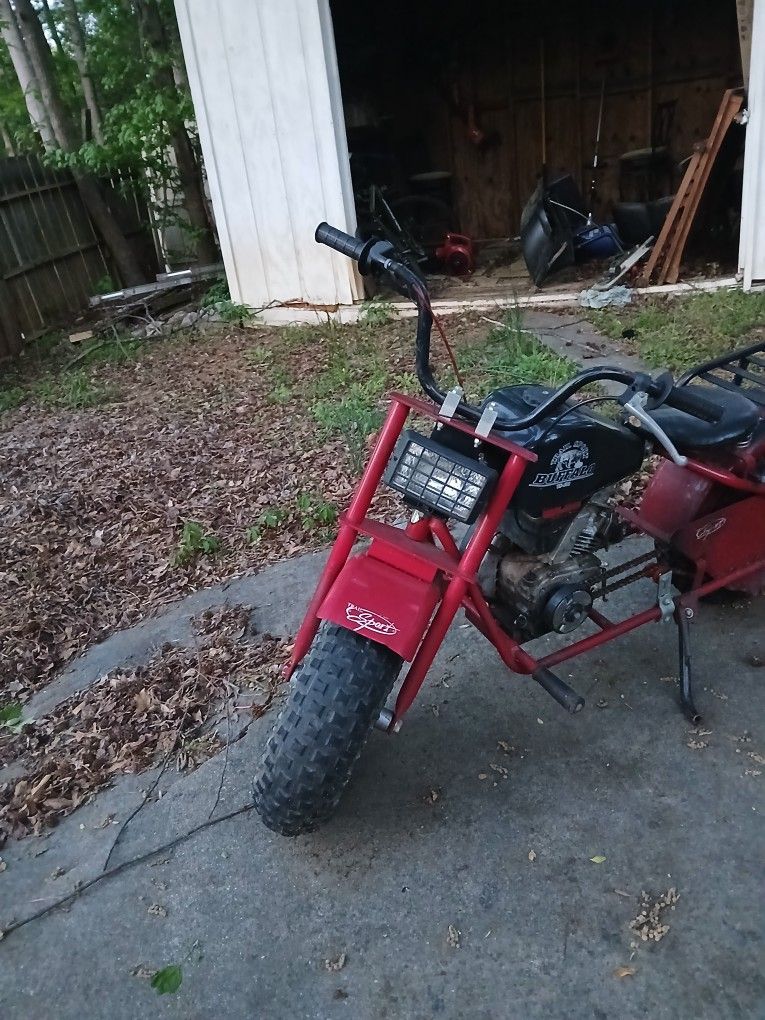 Gas dirt bike