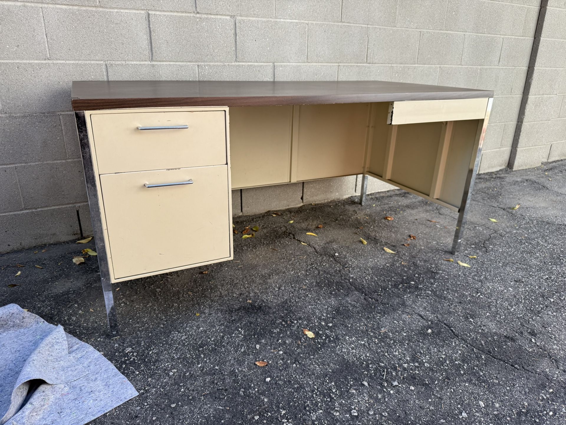 Mid Century Tanker Desk