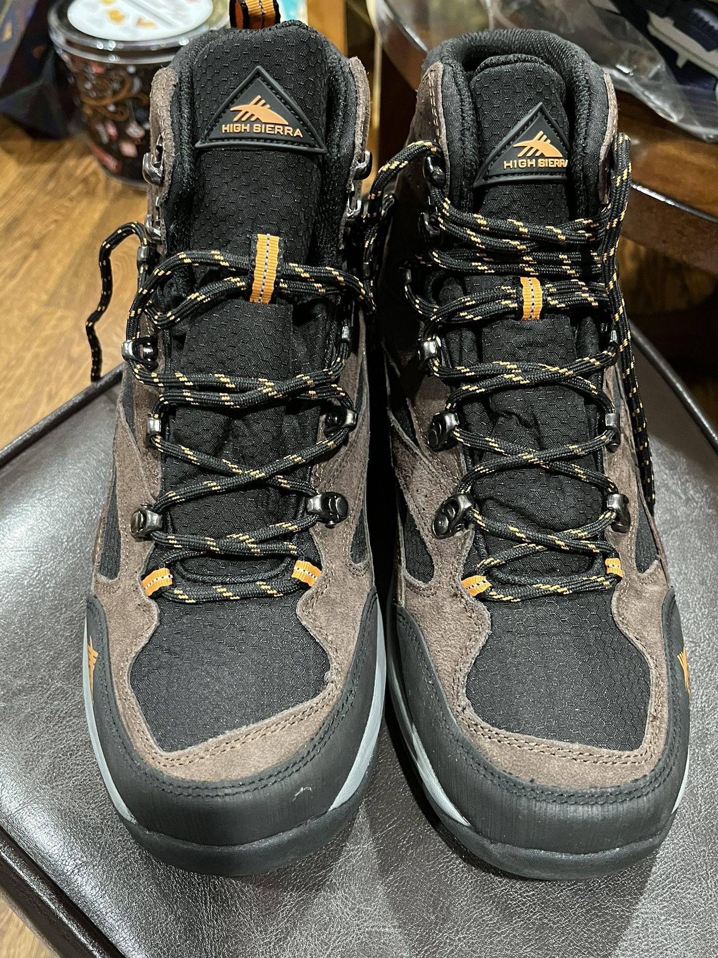 Men’s New High Sierra Trekker Hiking Boots Size 11