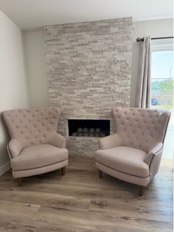 Living room Chesterfield chair
