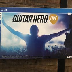 Guitar hero live PS4 Bundle sealed in box