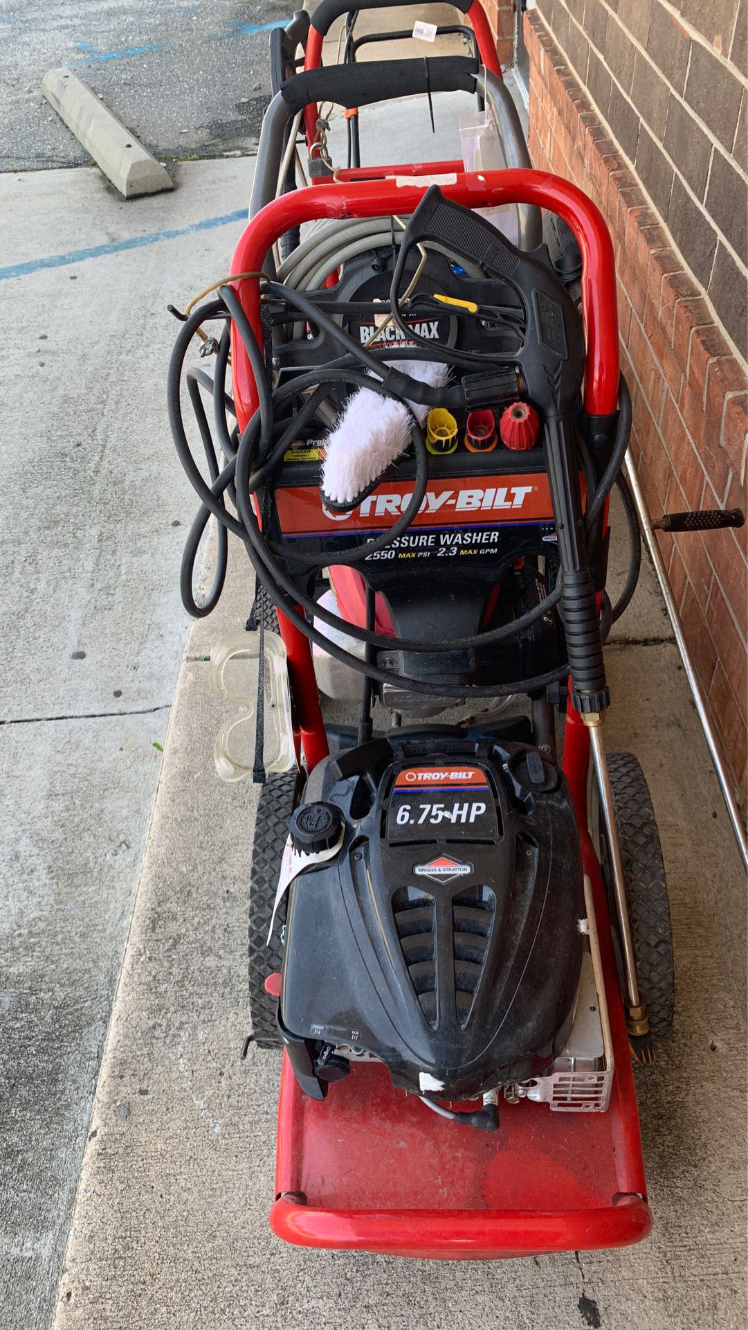 Troy bilt pressure washer 200.00 or layaway for 20 Down