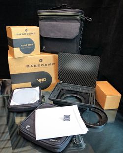 PolarPro Basecamp Matte Box Kit with Variable ND 2-5 & Polarizer Filters