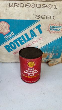 (6) EMPTY Vintage Oil cans