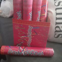Party Poppers
