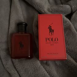 POLO RALPH LAUREN RED EAU DE TOILETTE 2.5 FL OZ 75 ML