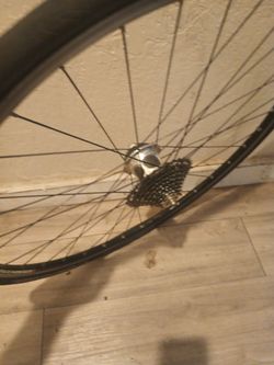 Cycle ops power tap hub on mavic rim