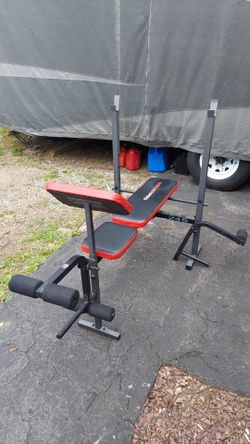 Weider Pro 245  weight bench   $60