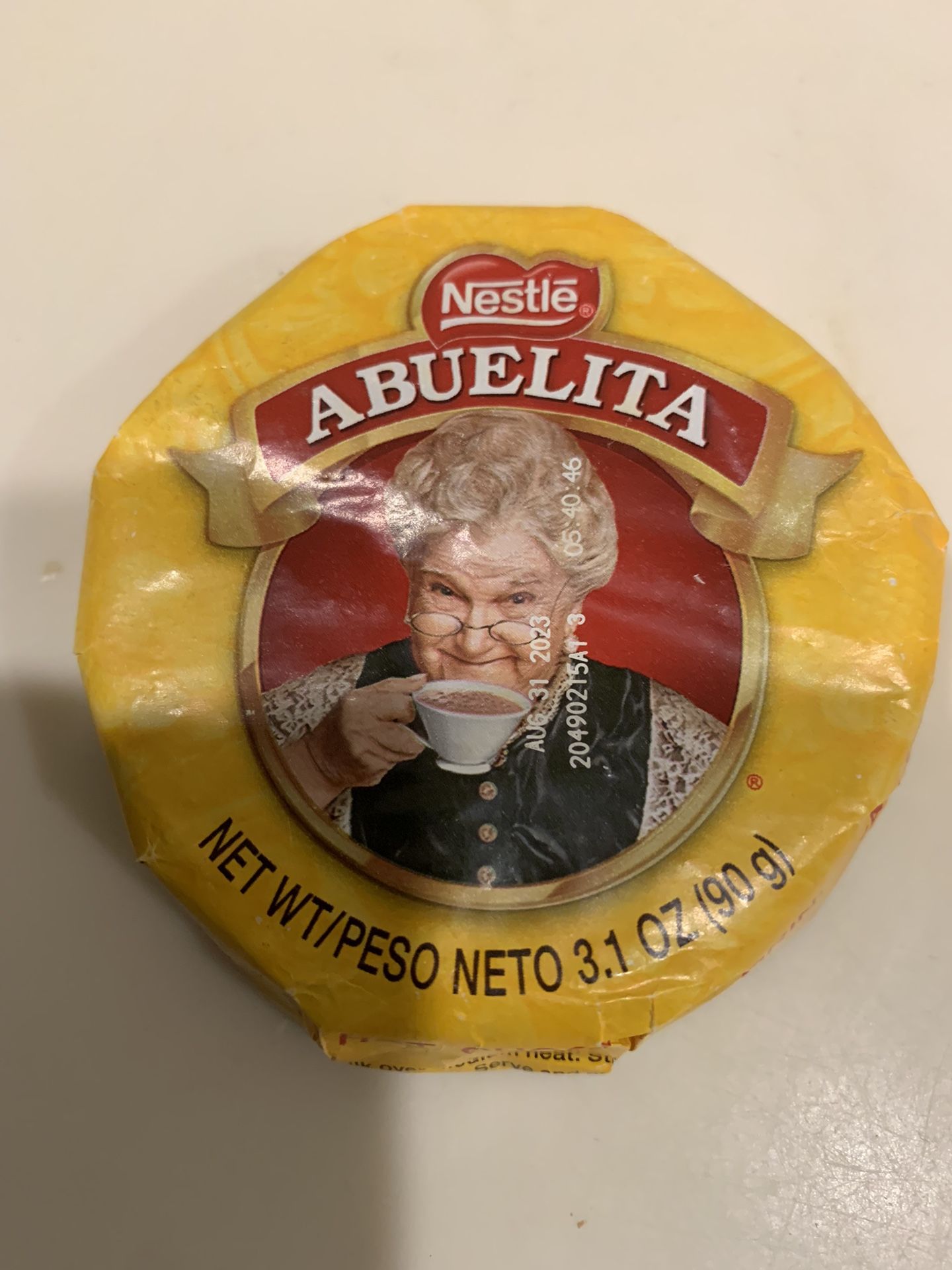 nestle abuelita mexican hot chocolate tablets each 3.1 oz totol 13 pcs