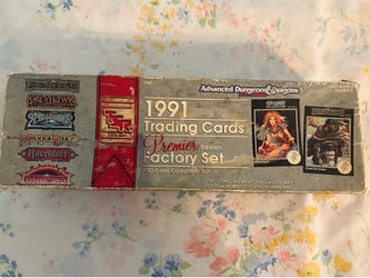 Advanced dungeons and dragons 1991 trading cards