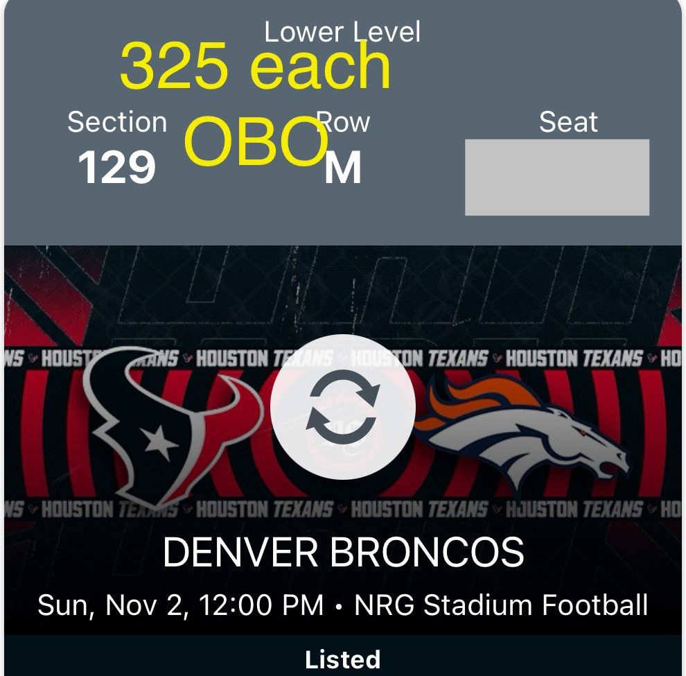 (2) Texans Broncos $325