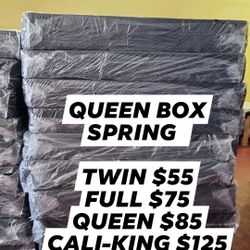 QUEEN BOX SPRING 