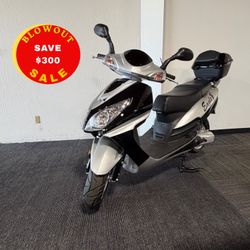 GAS SCOOTER BLOWOUT SALE! Brand New Affordable 200cc Gas Scooter – Beat Traffic & Save Big on Gas! Save $300 Now!