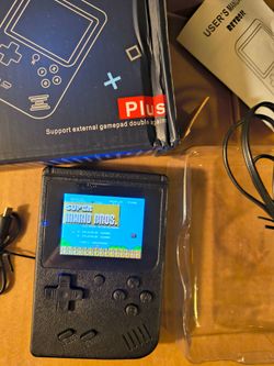 New game boy Tons of games comes with charger