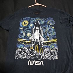 NASA shirt Van Gogh-style