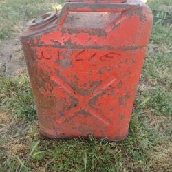 Vintage Jerry Jeep Gas Can Usmc