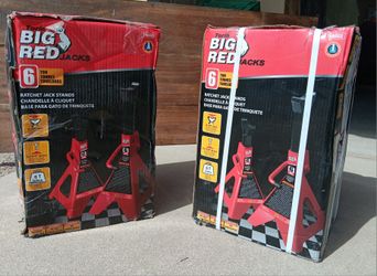 6 Ton Torin BIG RED Jacks / Still Available 