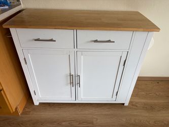 Kitchen Island with cupboards