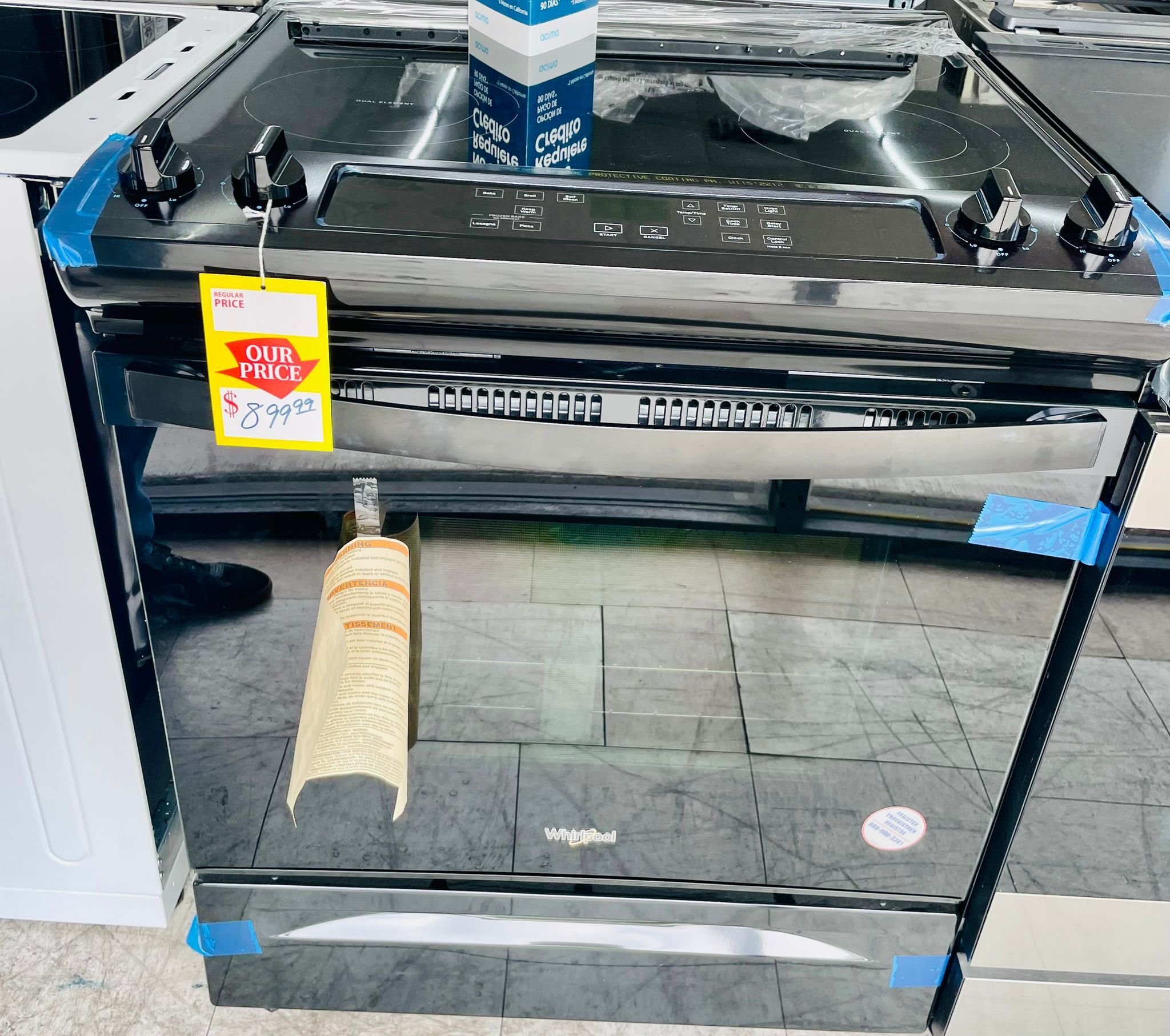 🔥🔥30” Whirlpool Slide In Range