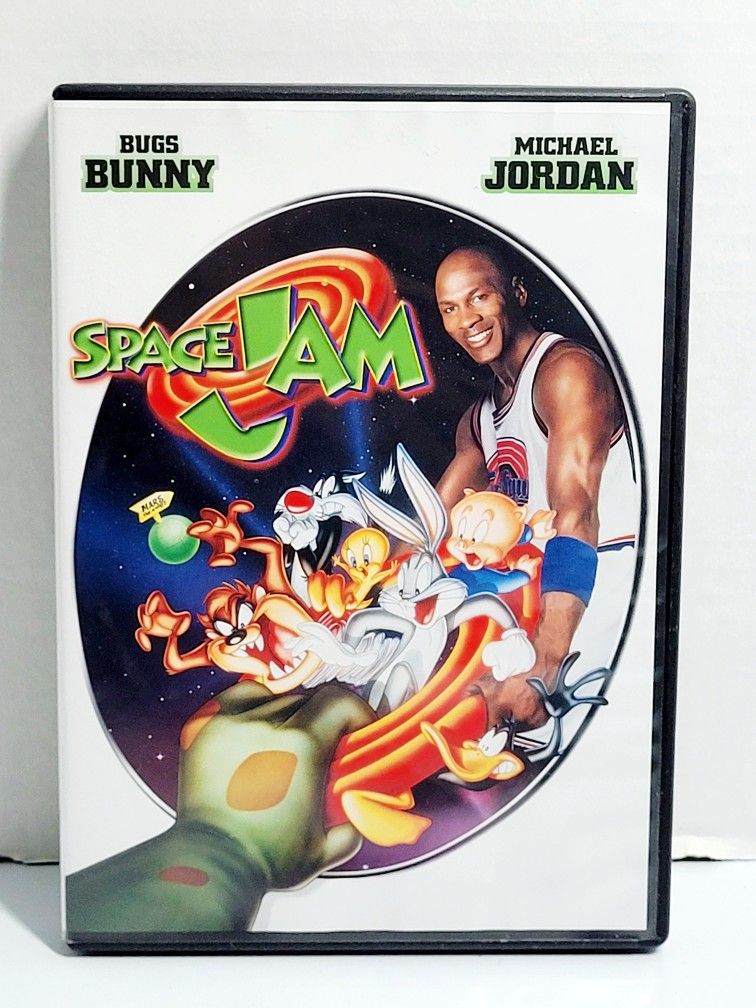 Classic 1996 Space Jam (DVD, 2010) Michael Jordan/ Bugs Bunny/ Looney Tunes/Very Good Condition. Classic 1996 Space Jam DVD featuring Michael Jordan,