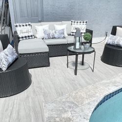 Outdoor Sectional/patio Sectional/outdoor Furniture/patio Furniture/outdoor Seating Set/patio Sofa/patio Chairs/balcony Set/muebles De Patio Balcon 