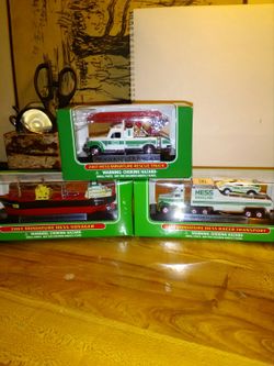 3 Hess minis 2001,2002,and 2007