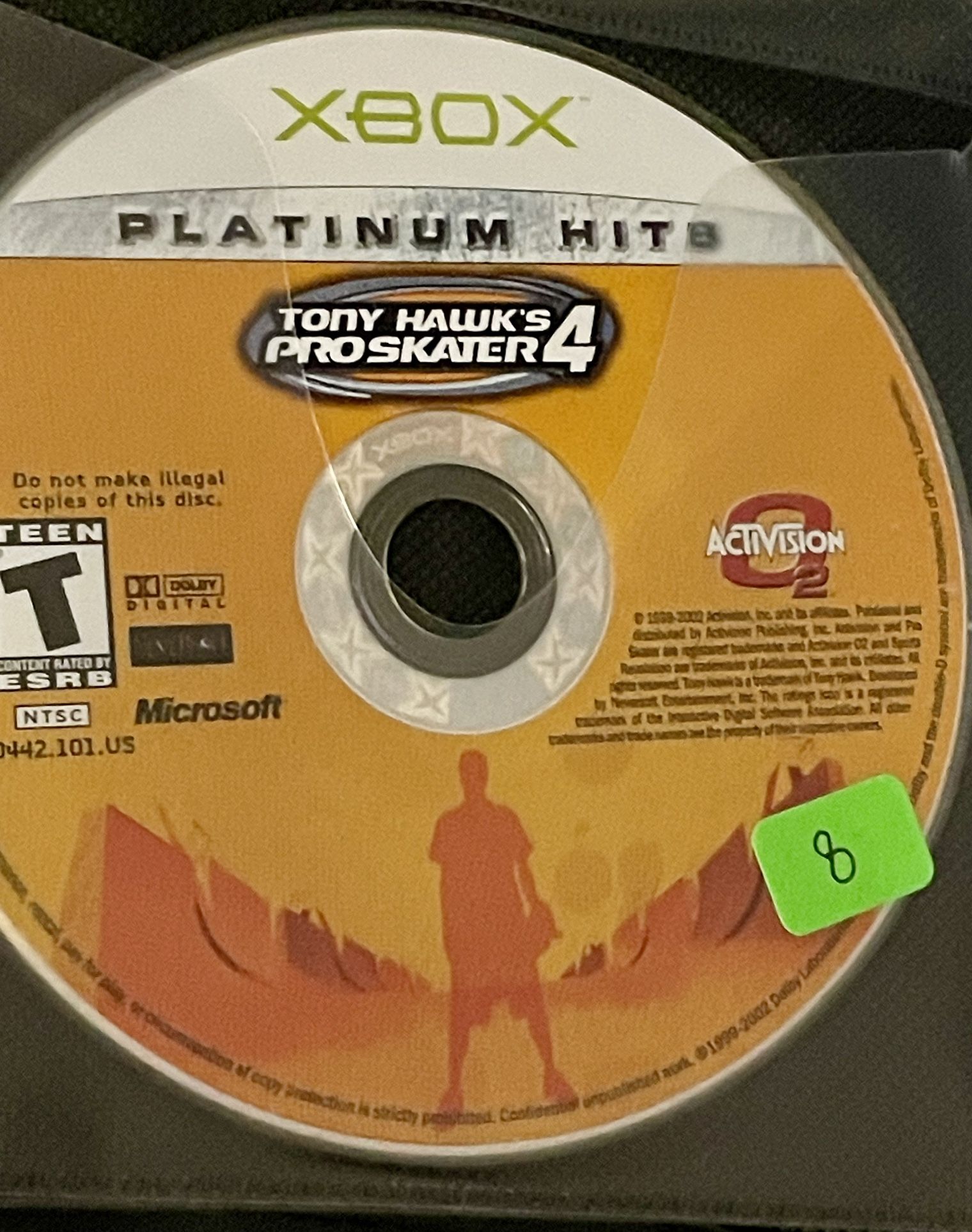 Xbox tony hawk pro skater 4 - Nemo - midway arcade treasures - video games disc