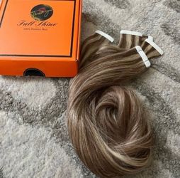 Full Shine Tape-In Human Hair Extensions