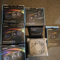Lian Li TL 120mm Uni Fans, LCD And LED Versions